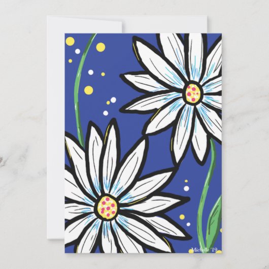 デイジーなし サンキューカード (正面)