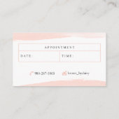 デイジーによる額 名刺 (裏面)