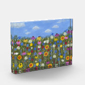 デイジーのある野の花 フォトブロック (左)