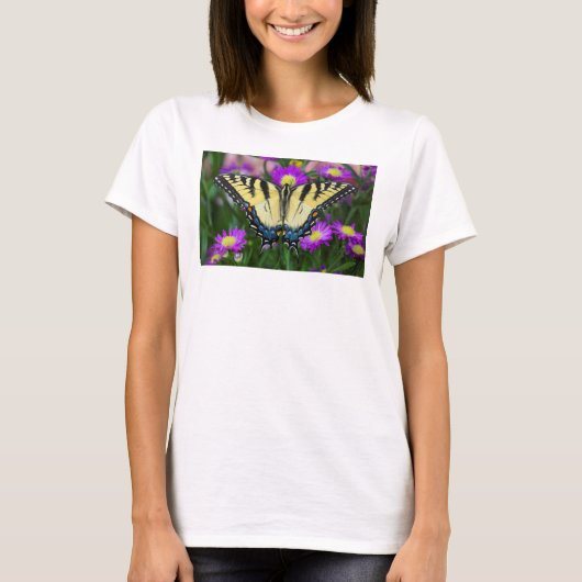 デイジーのアゲハチョウの蝶 Tシャツ (正面)