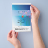 デイジーのウェディング キャンディーバー ラッパー チラシ (ハンドル)