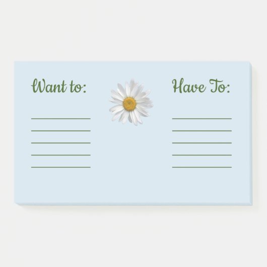 デイジーのエラー一覧 ポストイット (正面)