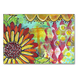 デイジーのオリジナルの芸術 テーブルナンバー