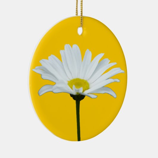 デイジーのオーナメントの花のクリスマスの装飾 セラミックオーナメント (右)