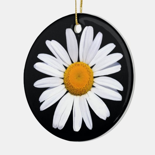 デイジーのクリスマスのオーナメント セラミックオーナメント (左)