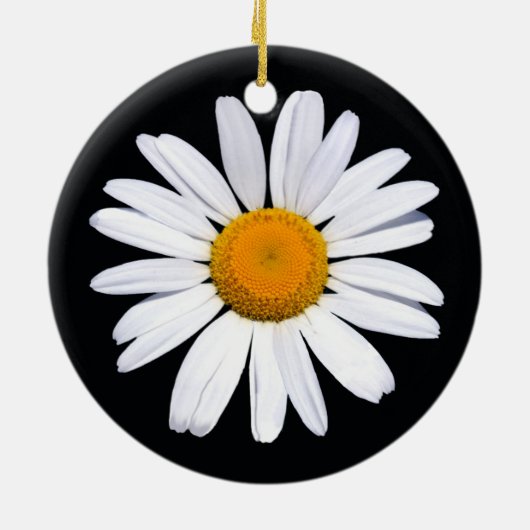 デイジーのクリスマスのオーナメント セラミックオーナメント (裏面)