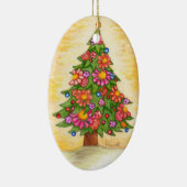 デイジーのクリスマスツリー セラミックオーナメント (右)