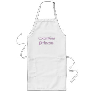デイジーのコロンビアのプリンセス ロングエプロン