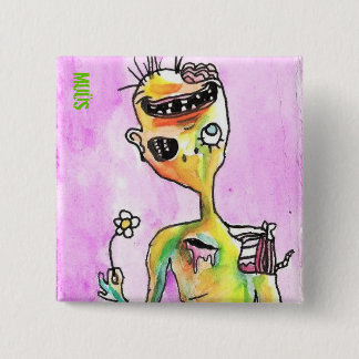 デイジーのゾンビボタンの恋人 缶バッジ