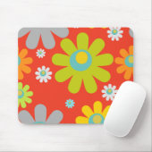 デイジーのチェリーレッドのmousepad マウスパッド (マウス)