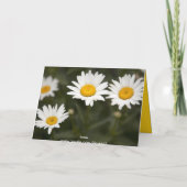 デイジーのデイジー カード (裏面)