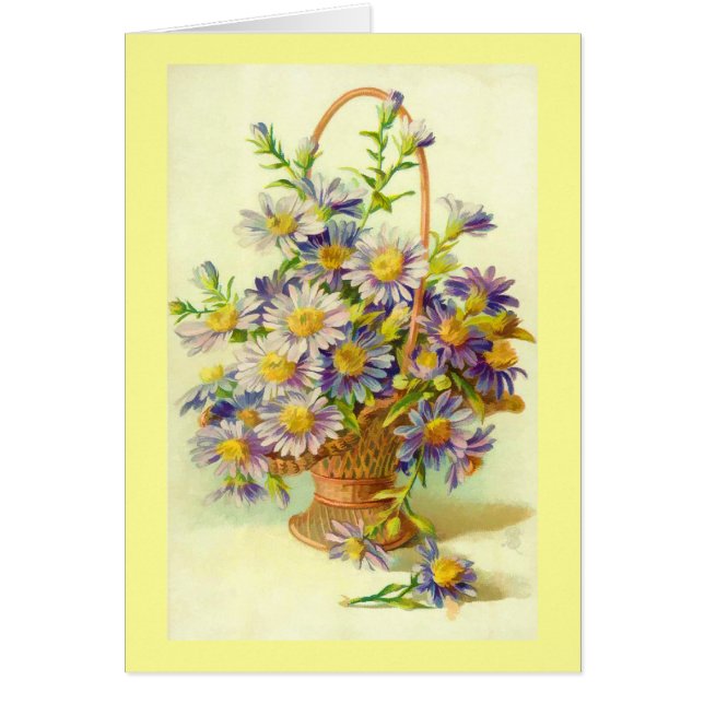デイジーのバスケットカード (正面)