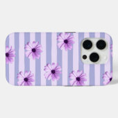 デイジーのパステルストライプ柄 Case-Mate iPhoneケース (裏面 (横))