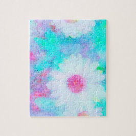 デイジーのパステル色かわいい写真 ジグソーパズル