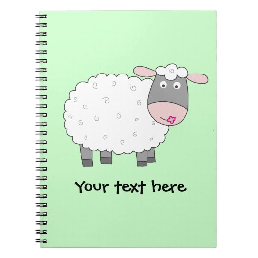 デイジーのヒツジ ノートブック (正面)
