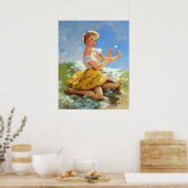 デイジーのピン留め ポスター (キッチン)