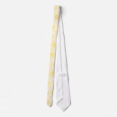 デイジーのフィールドTie、黄色の花 ネクタイ (裏面)