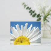 デイジーのフラワーポストカカスタムードのテストの追加 ポストカード (スタンド正面)