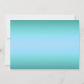 デイジーのブライダルシャワーの招待状 招待状 (裏面)