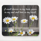 デイジーのヘアマウスパッド マウスパッド (正面)