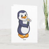 デイジーのペンギン カード (裏面)