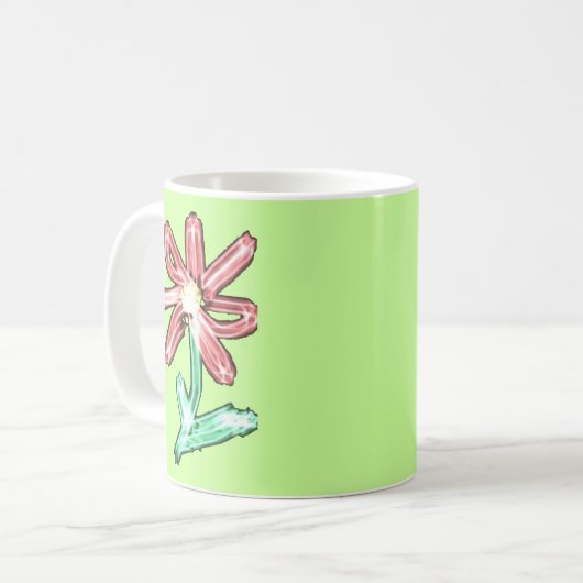 デイジーのマグ コーヒーマグカップ (正面左)