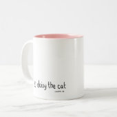 デイジーのマグ"CCTVカメラ"のマグ ツートーンマグカップ (正面左)