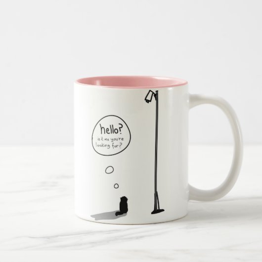 デイジーのマグ"CCTVカメラ"のマグ ツートーンマグカップ (右)