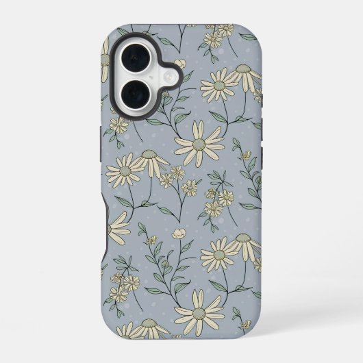 デイジーの優雅な夢 iPhone 16ケース (裏面)