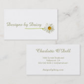 デイジーの名刺 名刺 (正面/裏面)