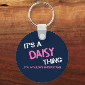 デイジーの名前が分からないこと キーホルダー (正面)