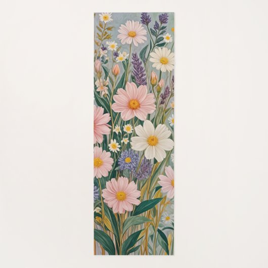 デイジーの夢パーソナライズされた景 ヨガマット (裏面)
