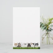 デイジーの子猫猫 便箋 (スタンド正面)