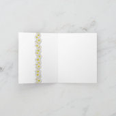 デイジーの平和サインありがとうご連絡 サンキューカード (内部)