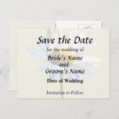 デイジーの影と光結婚の供給 案内ポストカード (正面/裏面)