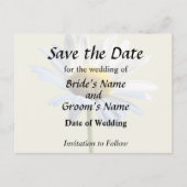 デイジーの影と光結婚の供給 案内ポストカード (正面)