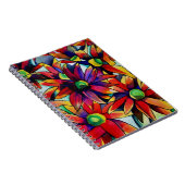 デイジーの数々のわら色の野草芸術 ノートブック (右側)