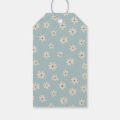 デイジーの最初の誕生日パーティー1ダーフル ギフトタグ (裏面)