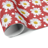 デイジーの水玉模様 ラッピングペーパー (ロールコーナー)