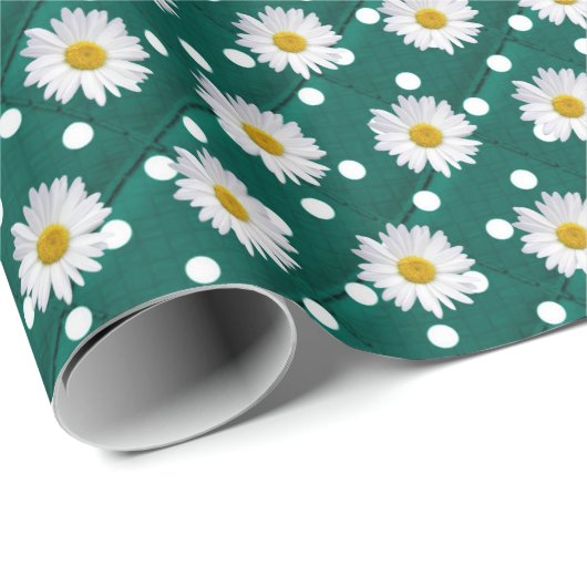 デイジーの水玉模様 ラッピングペーパー (ロールコーナー)
