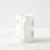デイジーの祖母の骨灰磁器のマグ ボーンチャイナマグカップ (裏面)