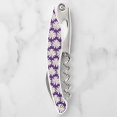 デイジーの花あなたの名前を追加パーソナライズされた ソムリエナイフ (裏面)