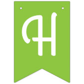 デイジーの花かわいいカラフル1歳の誕生日パーティー バンティングフラッグ (第2の旗)