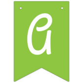 デイジーの花かわいいカラフル1歳の誕生日パーティー バンティングフラッグ (第3の旗)