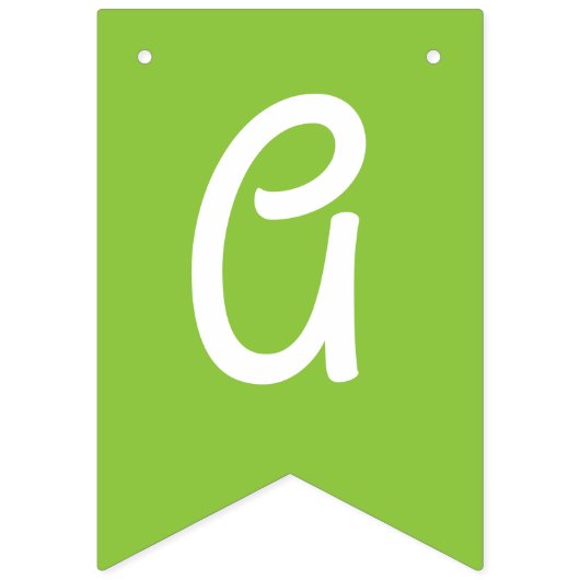 デイジーの花かわいいカラフル1歳の誕生日パーティー バンティングフラッグ (第3の旗)