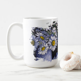 デイジーの花があなたの夢を咲かせるマグカップ コーヒーマグカップ
