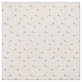 デイジーの花とミツバチ ファブリック (見本)