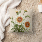 デイジーの花の枕 クッション (ブランケット)