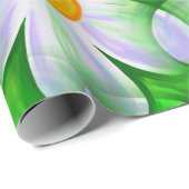 デイジーの花を包む紙 ラッピングペーパー (ロールコーナー)