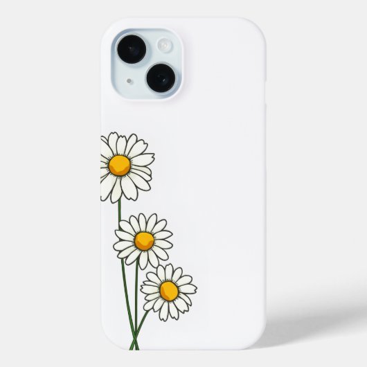 デイジーの花ケース Case-Mate iPhoneケース (裏面)